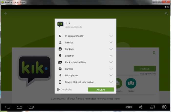 Kik accounts install kik messenger in pc nee nur als app. 31 jan.